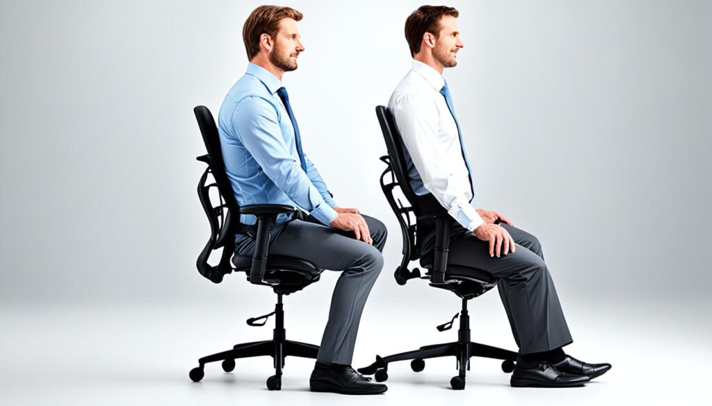 Ergonomic chair adjustments