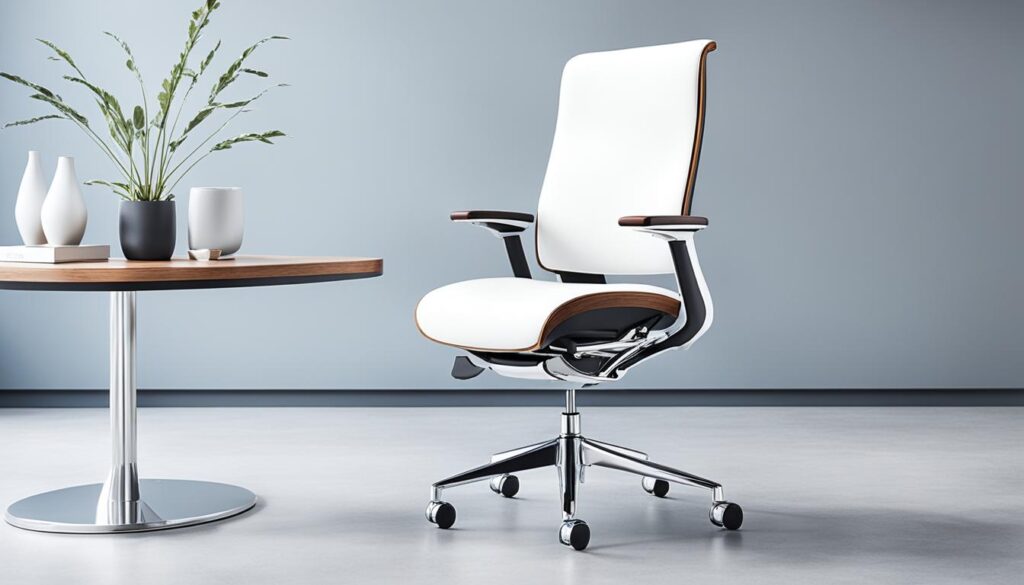 Premium materials for ergonomic chair